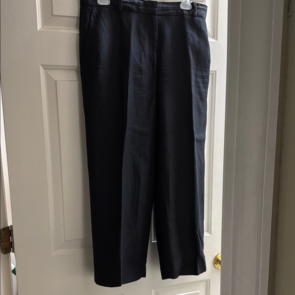 Aritzia Babaton Classic Black Cropped Pants